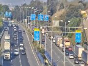 VÍDEO | Caos a l’AP-7 a Montmeló: un vehicle avariat col·lapsa la via amb 9 km de retencions
