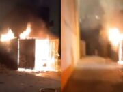 VÍDEO: Fum visible des de Mollet per l’incendi amb bateries de liti que obliga a tancar un polígon a Granollers